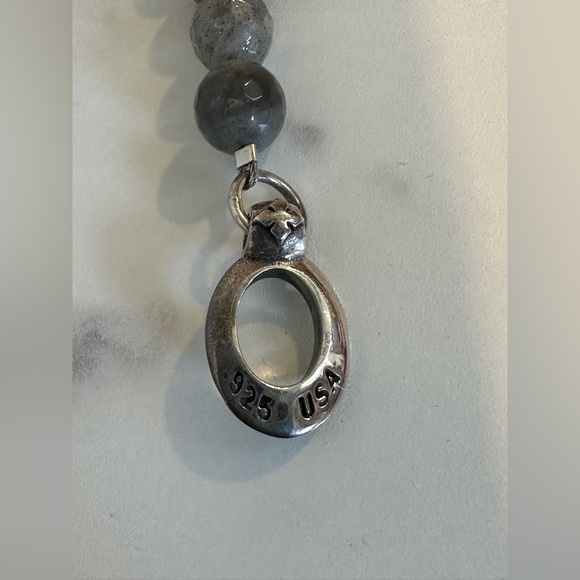 King Baby Labradorite Bracelet With Toggle Clasp - Picture 5 of 9